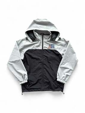 Cheneral Bryce Canyon National Park Colorblock Hooded Windbreaker Jacket